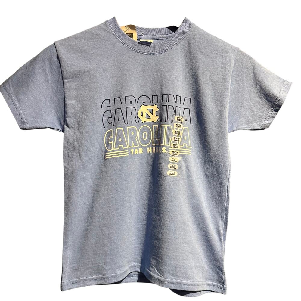 NWT Carolina Tar Heels Youth Small 8 Tee North Carolina Kids ACC Football